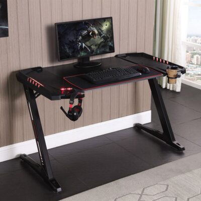 Tyrese Gaming Desk With LED Lighting